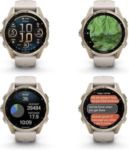 VENTE DE SMARTWATCH GPS - 43MM - GRIS BORDEAUX - GRIS SABLE - SOFTGOLD - Product Image 2
