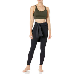 El mejor diseño de Sujetador deportivo para mujer para yoga y correr Ropa de fitness de estilo simple con logotipo frontal Precio razonable - Product Image 1