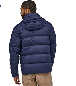 Veste matelassée professionnelle de haute qualité avec impression de logo personnalisé pour hommes avec manches complètes et poches avant - Product Image 2