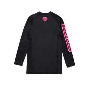 Premium MMA <b>BJJ</b> <b>Rashguard</b> Jiu Jitsu Long Sleeve Compression Wear with Quick Dry Fabric and OEM Custom Logo - Product Image 2