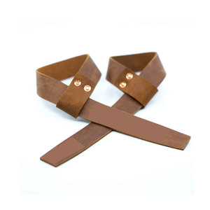 Correas de levantamiento de pesas de cuero del mejor material, correas de gimnasio duraderas para levantamiento de pesas y entrenamiento de fuerza - Product Image 4