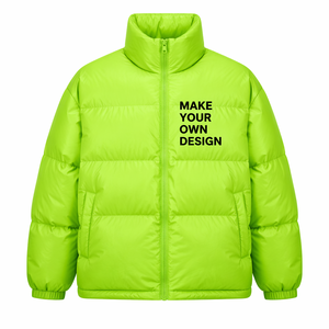 CUSTOM THERMAL PUFFER JACKET <b>WARM</b> WINTER OUTERWEAR PRIVATE LABEL OEM ODM WHOLESALE SUPPLIER - Product Image 2