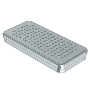 Boîte d'instruments orthopédiques pour chiens en acier inoxydable perforé 21x10x3 pour les soins de santé des animaux - Trousse chirurgicale réutilisable - Product Image 4