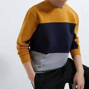 Sweat-shirt pour homme en coton de grande taille, design personnalisé, basique, durable, style unique, vente chaude - Product Image 1