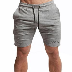 High Quality Summer 350GSM Heavyweight Sports Wear 100% Cotton Loose Drawstring Solid Color French Terry <b>Shorts</b> for <b>Men</b> Custom - Product Image 1