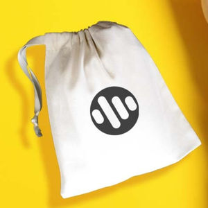 Vente en gros de sacs en toile de coton sergé à cordon de serrage pour maquillage, bijoux, cosmétiques, sous-vêtements, vêtements, artisanat, emballage, divers - Product Image 1