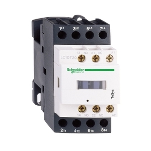 Contattore SCHNEIDER ELECTRIC LC1D098MD TeSys Deca 4P(2NO+2NC) AC-1 <=440V 20A con Bobina 220VDC e Terminali a Vite - Product Image 1
