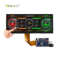 Wisecoco 12,3 Zoll 1920*720 FHD IPS TFT Bildschirmmodul In-Cell Touch Gestrecktes Bar-LCD-Display-Modul für Medizingeräte