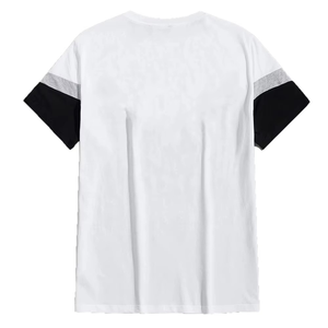 T Shirt deux tons personnalisé oversize grande taille col rond personnalisé 100% coton T-shirt pour hommes coupe ample imprimé Summer Wear - Product Image 2