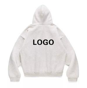 JAYCAN SPORTS Manufacturer New Design Men's Fleece Pullover OEM Custom Logo Heavyweight <b>Oversized</b> <b>Long</b> Sleeve Blank Men <b>Hoodies</b> - Product Image 6