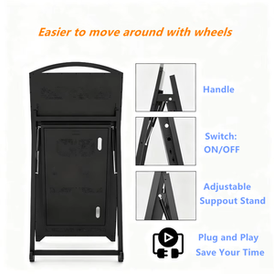 49 אינץ נייד פנימי תצוגה lcd תצוגת lcd סוללה אנדרואיד מופעל עבור תערוכה טרקליני פרסום ברור רב - Product Image 3