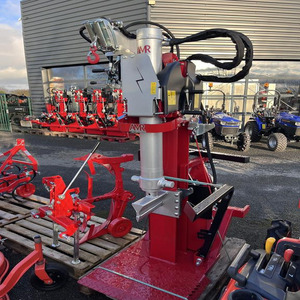 Fendeuse de bûches verticale professionnelle ultra-puissante de 27 tonnes, équipée d'un treuil intégré pour le tirage des bûches, 115 cm, 600 kg - Product Image 4
