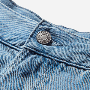 2025 pantalones vaqueros informales de moda para hombre, nueva moda, estilo callejero, patrón sólido, transpirable, de cintura media, de punto para otoño - Product Image 3