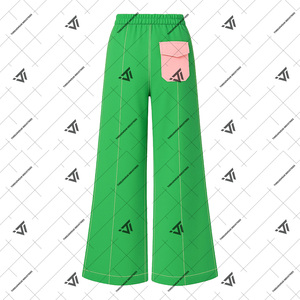 Alfa Griega al por Mayor |   Kapa |   Alfa |   Ropa de la Hermandad AKA, Pantalones Cargo Anchos Bordados, Artículos Griegos - Product Image 2