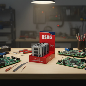 Soporte de exhibición USAG 341 SH33 con juego de 5 destornilladores de precisión - Product Image 3