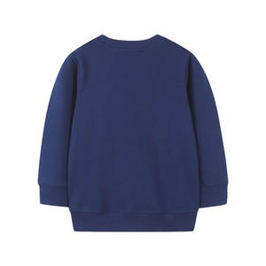 Venta al por mayor de sudaderas de manga larga de color sólido para niñas suave impreso niños ropa suéter para niños - Product Image 2