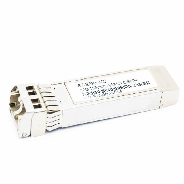 10G SFP+ Optical Transceiver 100KM 1550nm Dual Fiber Ftth BT-SFP+-ER LC