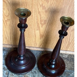 Wooden <b>Pillar</b> <b>Candle</b> Stand - Product Image 3