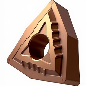 Inserto de Torneado de Alta Calidad ISO WNMG 060408E-SFT8415 D.3.81mm con Recubrimiento PVD para PRAMET, Paquete de 10 - Product Image 2