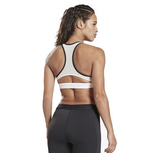 Elegante conjunto de Sujetador deportivo de Bikini de algodón XL para mujer, alto soporte, un hombro, ropa de gimnasio, transpirable, patrón de línea de Yoga Fitness - Product Image 2