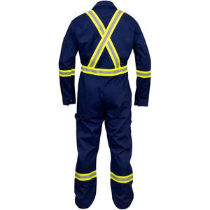 Combinaison de vêtements de travail pour hommes OEM avec logo personnalisé imprimé broderie uniforme de sécurité durable fabricant de vêtements approvisionnement d'usine - Product Image 2