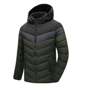 Vestes pour hommes 2026 Veste d'hiver coupe-vent chaude pour hommes en nylon 100% Veste matelassée respirante durable OEM - Product Image 5