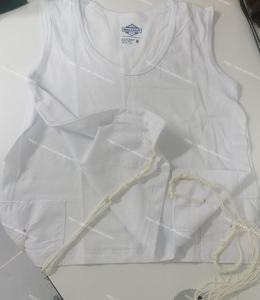 T-shirt en coton tricoté respirant et confortable, certifié casher, anti-transpiration, style décontracté - Product Image 4