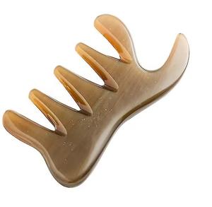 Peine para Cabello de Cuerno de Búfalo Natural Ecológico - Diseño Clásico y Moderno, Suave y Antiestático para Uso Doméstico - Product Image 3