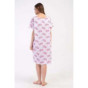 Camisón corto de manga corta para mujer Supreme XXL - Product Image 1