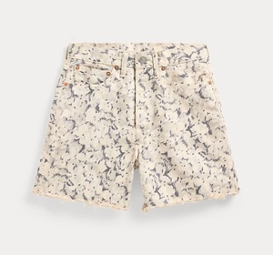 Meilleure offre Short en jean ajusté déchiré à taille haute pour femmes d'été Short en jean skinny imprimé de couleur unie - Product Image 1