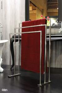 Porte-serviettes en métal élégant qui améliore l'intérieur de la salle de bain tout en gardant les serviettes sèches et organisées - Product Image 6