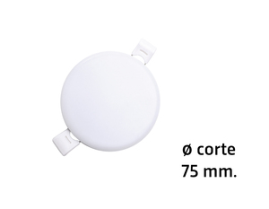 Faretto LED da incasso rotondo senza cornice Selene per sostituzione diretta 9W 3000K diametro foro: 75 mm. (ALG 67024) - Product Image 1