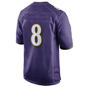 Maillot de football américain rouge pour homme, numéro 15, col en V, manches courtes, évacuation de l'humidité, 100 % polyester, imprimé par transfert thermique - Product Image 6