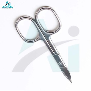 ALMAC Cómodas tijeras manuales para el cuidado de las uñas Cuchillas ultraafiladas para un recorte preciso de cutículas Diseño ligero - Product Image 3