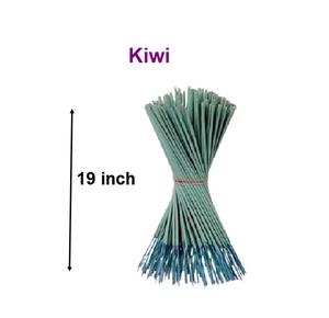 Bâtonnets d'encens naturel Kiwi de 19 pouces, approvisionnement en vrac le plus vendu (vert) - Product Image 1