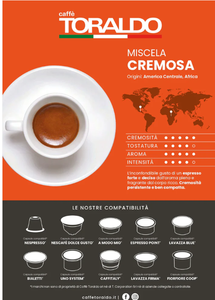 100 Capsule Caffè Toraldo Compatibili LAVAZZA BLUE Miscela Cremosa - 0,14 Capsule/Capsula - Product Image 3