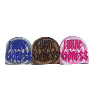 Casquette en tricot acrylique doux avec broderie 3D imprimée par sublimation, design graphique streetwear Y2K, œuvre d'art personnalisée, bonnet jacquard - Product Image 4