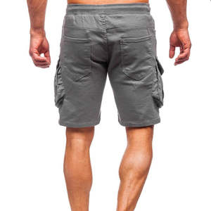 Venta al por mayor de pantalones cortos Cargo de algodón de diseño personalizado de los hombres de verano transpirable de secado rápido ropa deportiva informal OEM disponible - Product Image 2