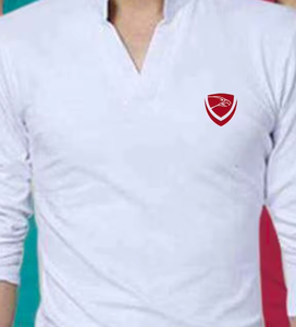 Sweat-shirt imprimé avec logo personnalisé T-shirts à séchage rapide pour hommes 100% polyester à manches courtes T-shirt sport à col montant - Product Image 6