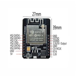 Carte de développement WiFi ESP32-CAM pour Bluetooth avec module caméra OV2640 - Product Image 4