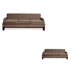 Mesa de sofá de tres asientos de Venta caliente con muebles de Material de marco de madera de teca para decoración de sala de estar - Product Image 4