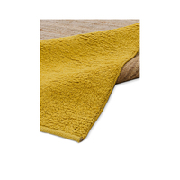 Hochwertiges Modernes Jute-Teppich-Set, Großer Handgeknüpfter Getufteter Rutschfester Waschbarer Polsternder Haustierfreundlicher Teppich mit Mittlerem Flor