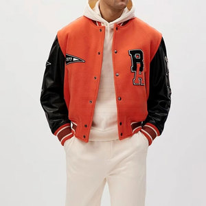 แจ็กเก็ตเลตเทอร์แมนสำหรับผู้ชายขนาดผู้ใหญ่แจ็กเก็ตฤดูหนาวแบบสั่งทำ - Product Image 3