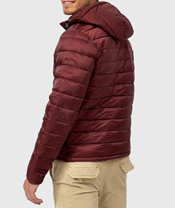 Chaqueta Acolchada Premium de Alta Gama Hecha a Medida con Tela de Lona Impermeable y Cortavientos, Rellena de Algodón, Abrigo de Invierno para Hombre - Product Image 5