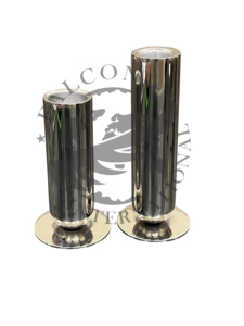 Handmade Classic Decorative <b>Silver</b> Aluminum <b>Candlestick</b> Holder for Home and Hotel Decoration - Product Image 2