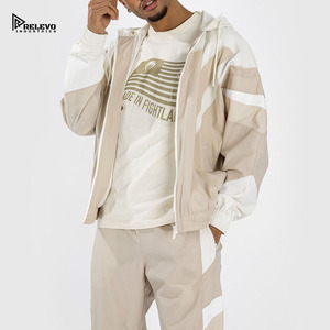 ชุดวอร์มกันลมแบบมีฮู้ดสำหรับฤดูหนาว ขนาดสวมใส่สบาย  แบบลำลอง  สำหรับผู้ชายและผู้หญิง  สองชิ้น  ขายส่ง ปี 2026  กันลม ระบายอากาศได้ดี - Product Image 3