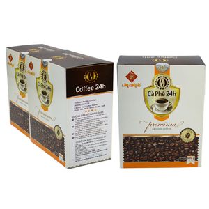 LCA 24ชั่วโมงใช้กาแฟด้วยน้ำเดือดพร้อมบรรจุในกล่องผลิตในเวียดนามปลอดสารเคมีและสารกันบูดเวียดนาม - Product Image 1