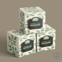 Exhibidores de Cartón Desechables Ecológicos con Diseño Floral Negro Personalizado, Papel Recubierto con Laminado Brillante/Mate Marrón para Venta Minorista