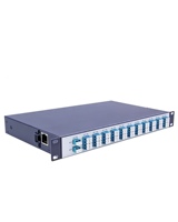 Multiplexeur (Mux & Demux) à fibre optique CWDM multi-services 16 canaux avec plage de longueurs d'onde 1260-1620 nm pour les télécommunications