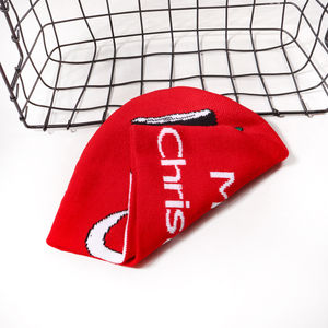 Bonnets d'hiver unisexes personnalisés OEM, vente en gros 2024, bonnets en tricot de couleur unie, logo brodé, impression de designer - Product Image 4